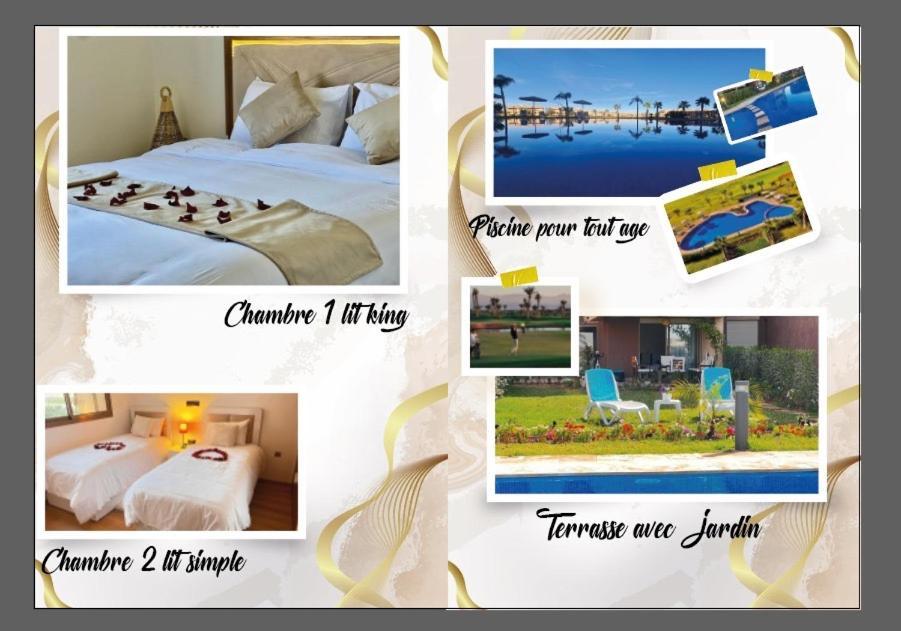 Mini-Villa Situee Dans Une Residence Prestigia A Marrakech, Avec Une Vue Sur La Piscine Et Le Golf Une Securite 24H Sur 24 Et Une Proximite Ideale De L Aeroport 5 Minutes C Est Une Offre Parfaite Pour Des Vacances Марракеш Экстерьер фото